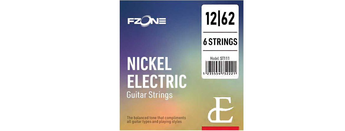FZONE ST111 ELECTRIC NICKEL (12-62) - струны для электрогитары